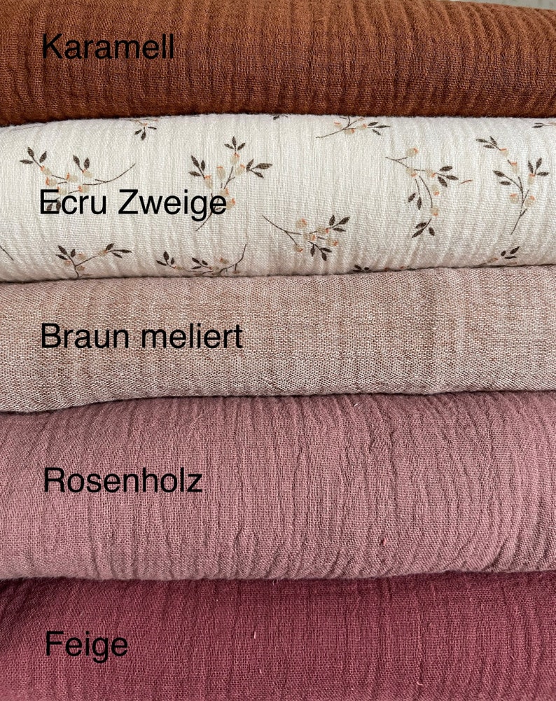 Organic Musselin Kragenbluse Bild 6