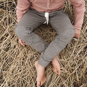 Organic Leggings | Kinderleggings | Mitwachshose | Kniepatch