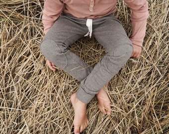 Organic Leggings | Kinderleggings | Mitwachshose | Kniepatch