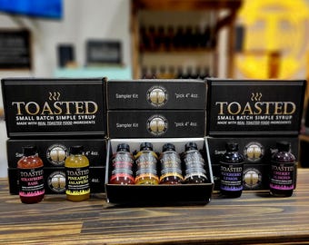TOASTED Simple &quot;Pick 4&quot; Sampler Kit