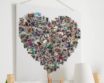 small canvas collage