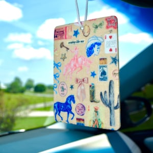 Cowboy Like Me Air Freshener, Cute Car Air Freshener, Car Freshie, Cute Air Freshie, Positive Vibe, Preppy