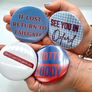 Ole Miss Gameday Buttons | Gameday Accessories | Hotty Toddy