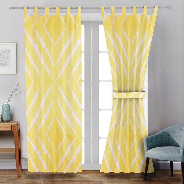 Shibori Curtains - Etsy