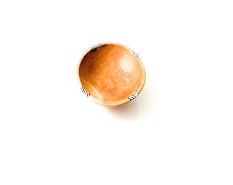 Cuencos para servir de madera de olivo