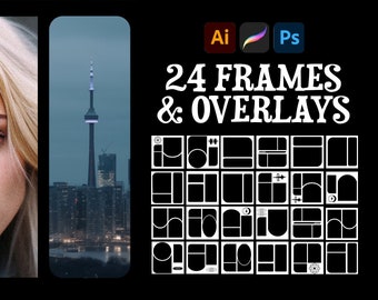 Frames and Overlays Vector Pack