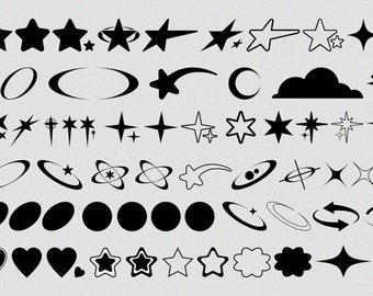 Y2K Shapes and Vectors Pack