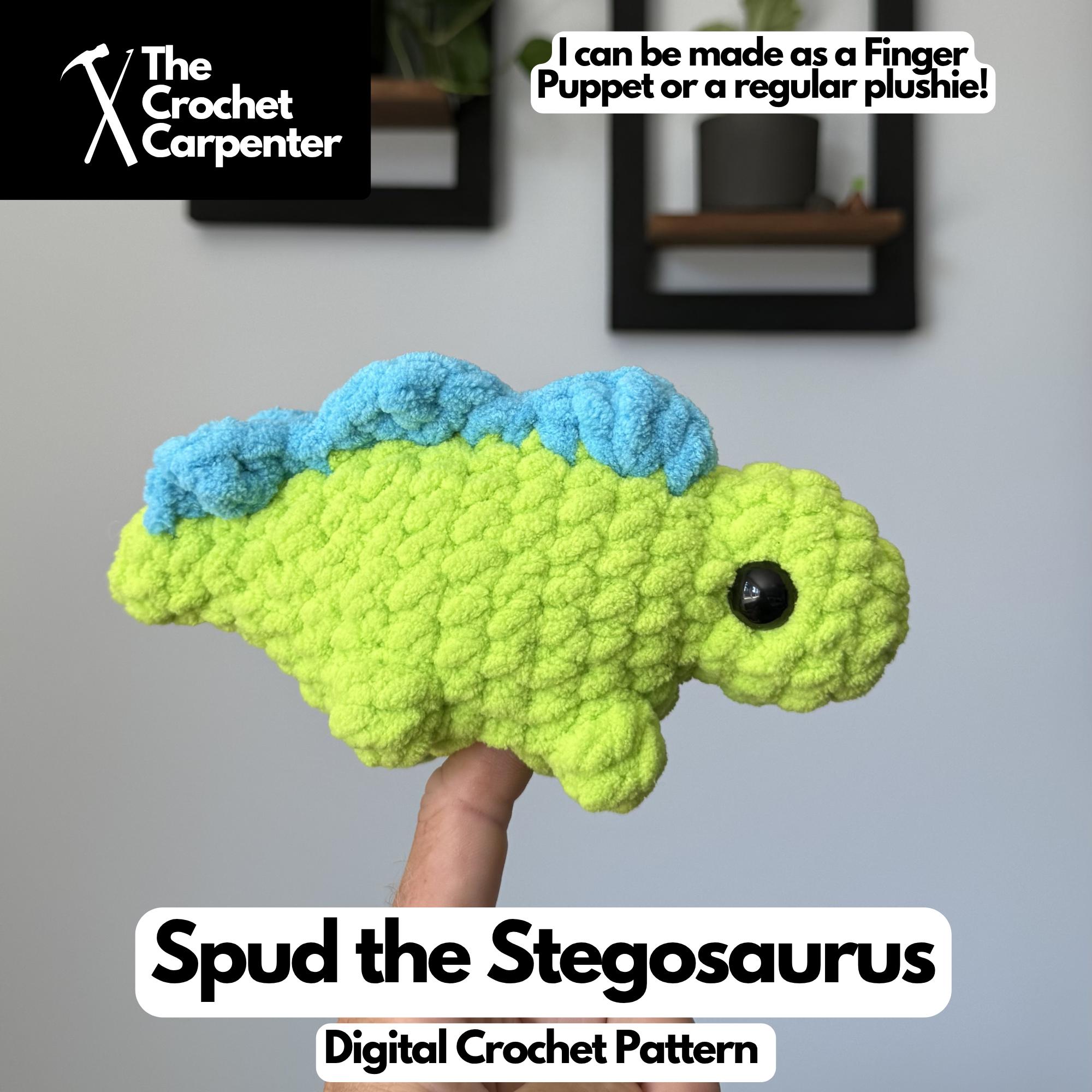 39 Stegosaurus Crochet Patterns: Unleash Your Creativity with Dinosaur Designs 17 Spud the Stegosaurus