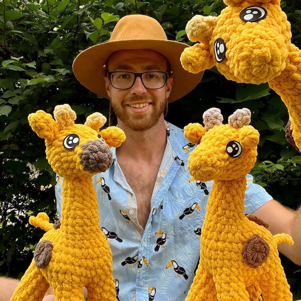 Koa the Giraffe Crochet Pattern Digital PDF