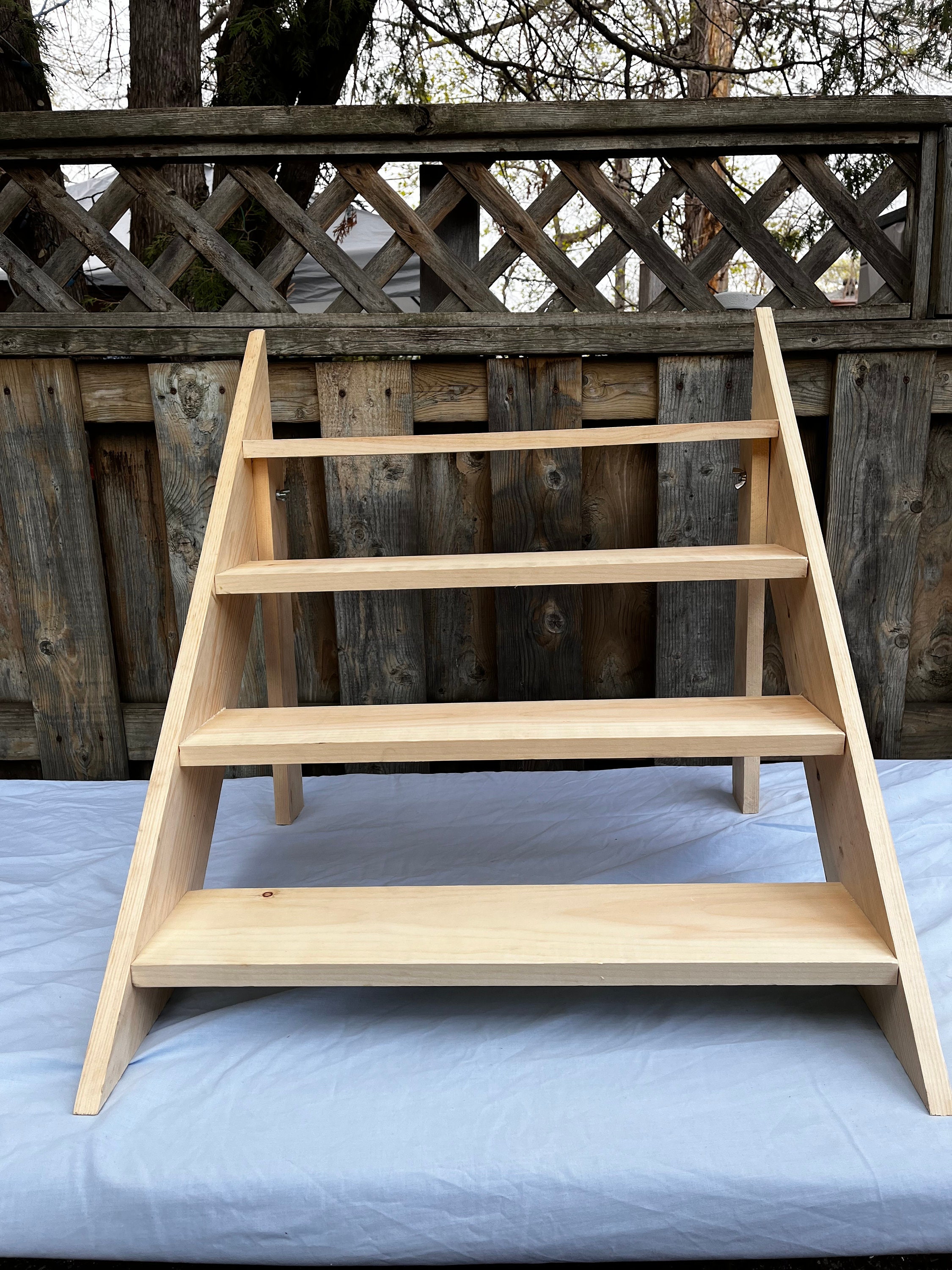 Market Step Stand Digital Plans - Etsy