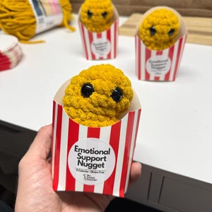 Chicken Nugget Crochet Pattern: Beginner-Friendly Amigurumi (PDF Download) image 4