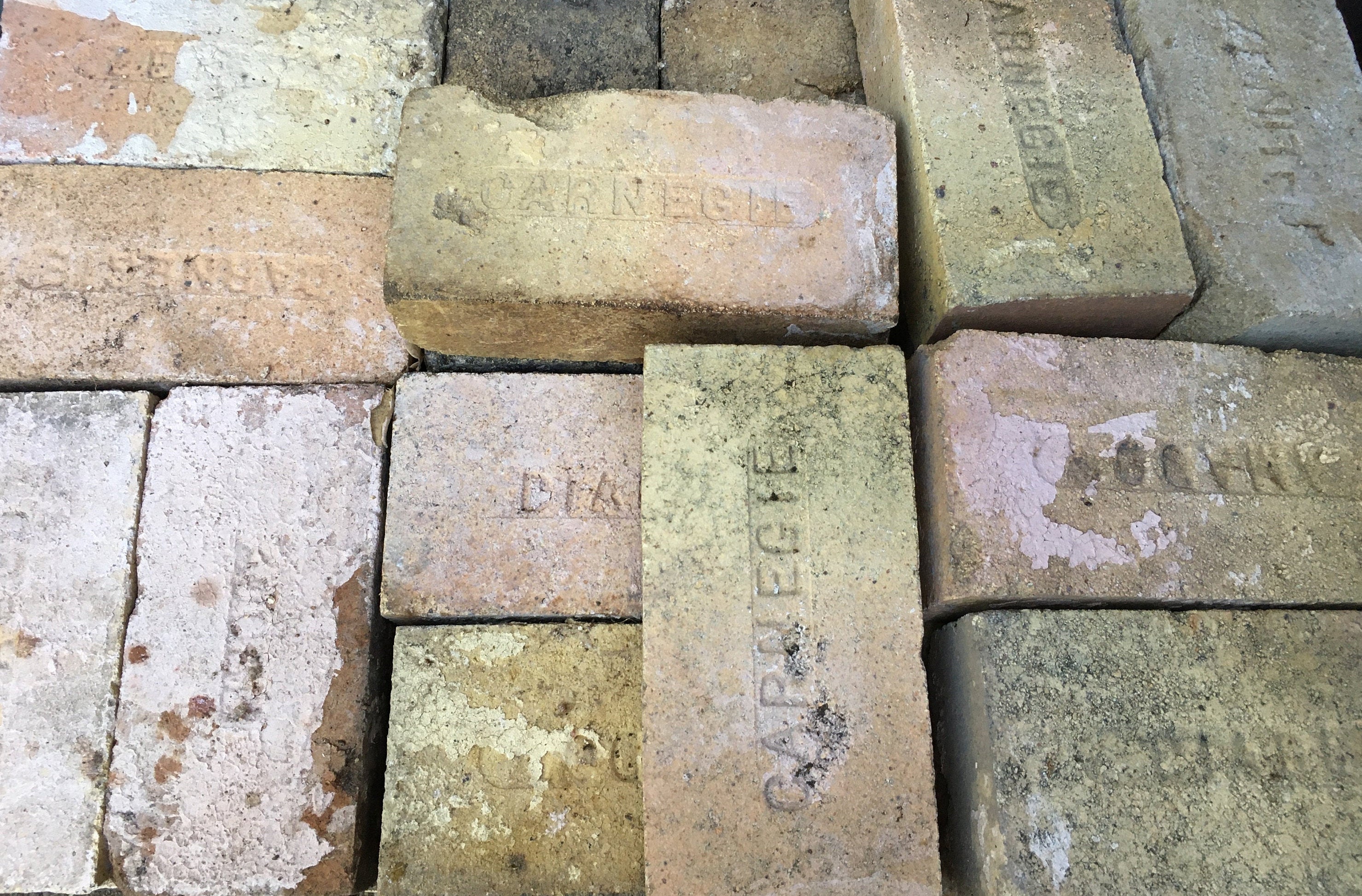 Vintage Firebricks mystery Box of 4 Randomly Selected Bricks for