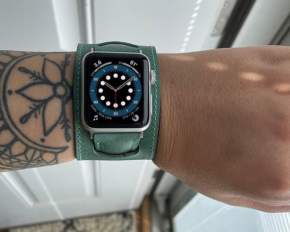 Leather Apple Watch Band 41mm 40mm 38mm 49mm 45mm 44mm 42mm Apple