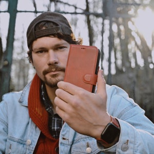 Lederhülle für iPhone 15 14 13 12 Pro Max, iPhone 14 13 12 Pro Cover, iPhone Xr SE X 7 8, benutzerdefinierte iPhone 14 Hülle Geschenk