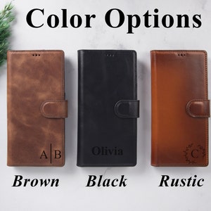 Funda de cuero tipo billetera para Samsung S25, funda para Galaxy S24/23, funda personalizada para S22 Plus, carga inalámbrica para S22 Plus, funda para S22 Ultra, funda para S21 Ultra