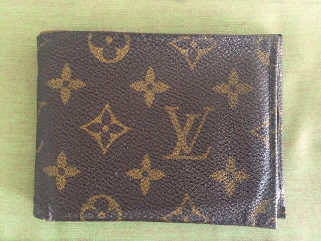 Louis Vuitton LV Vintage Men's Bilfold Wallet Signature/Spain