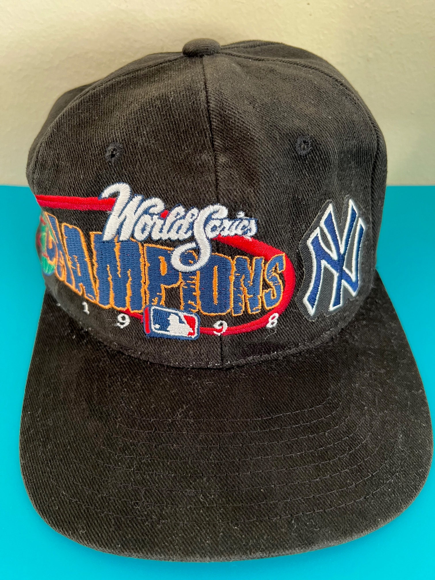 NY YANKEES Hat Cap New Era Snapback 1998 American League Champions - New W  Tag