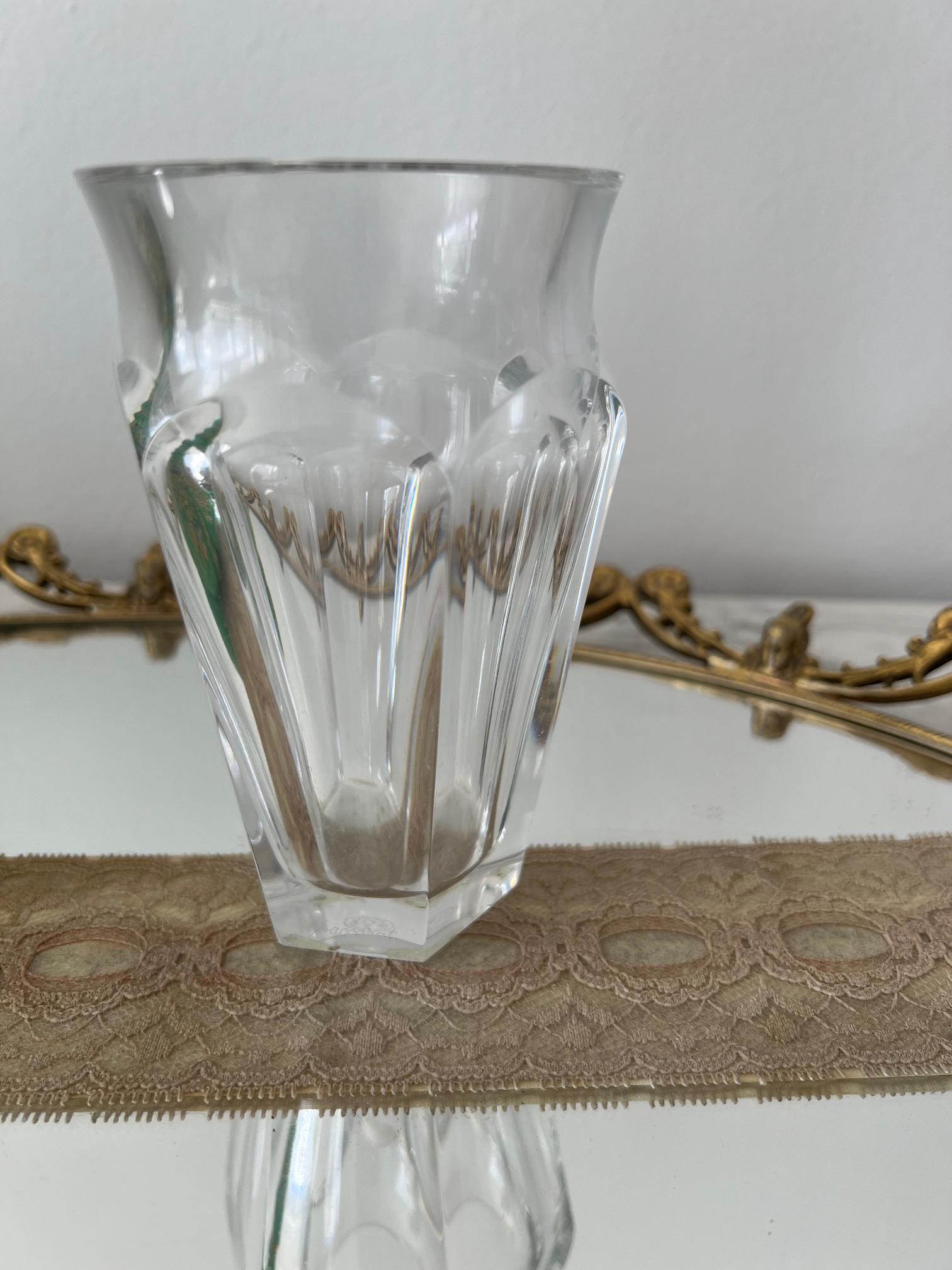 【USED】Baccarat バカラ　花瓶　VASE ベース　17cm ネリー? Baccarat Nelly Vase - Etsy