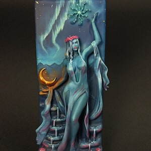 Azura \ Daedric Prince \ Hand-painted Younger Scrolls Diorama Figurine MADE TO ORDER