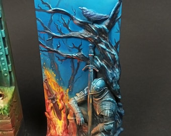 Elite Knight Hand-painted Dark Souls  Diorama Figurine