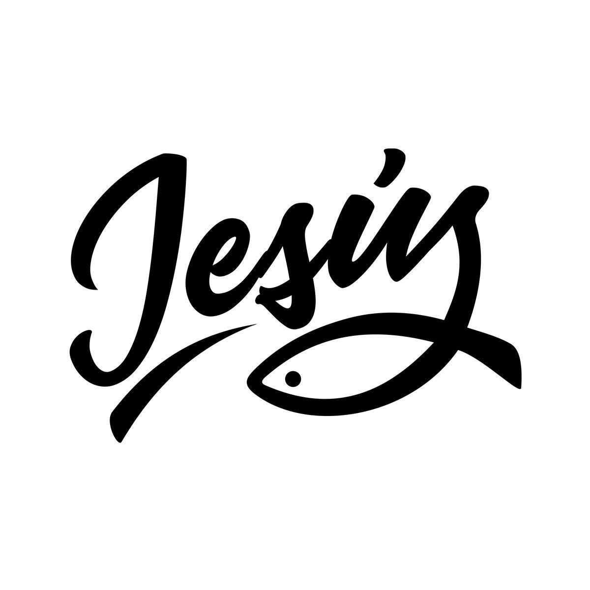 Jesús Nombre Vector: .cdr .ai .dxf .svg | Etsy