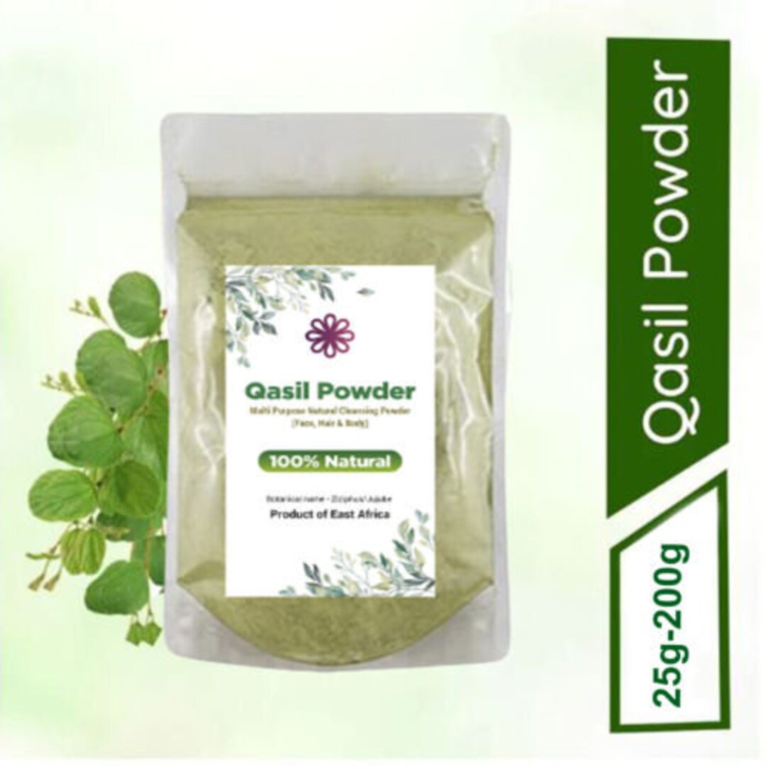 Natural Qasil Powder Sidr Ziziphus Skin Body Face Cleanser Etsy