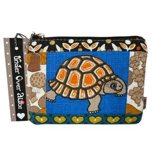 Portamonete a forma di fungo e rettile, patchwork vegano, piccolo portafoglio carino, cuori atomici, tessuto a forma di fungo, accessori per animali domestici, tartarughe, regali unici e divertenti per lei