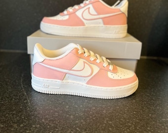 Air Force 1 rosa bebé personalizado