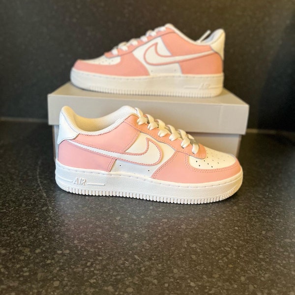 Custom Baby Pink Air Force 1