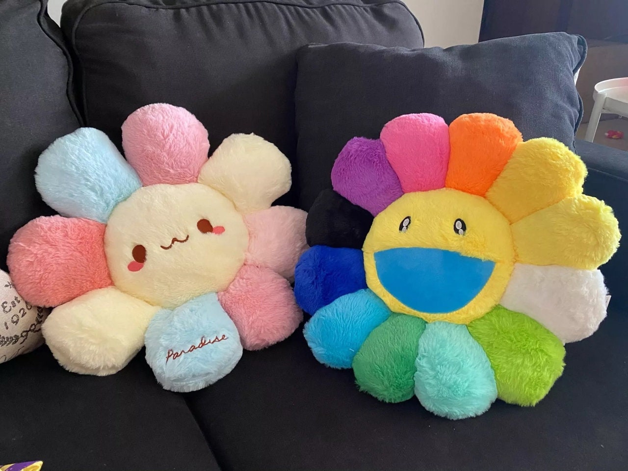 Kawaii Japan Murakami Giant Pillow Sunflower Pillow 40cm Etsy