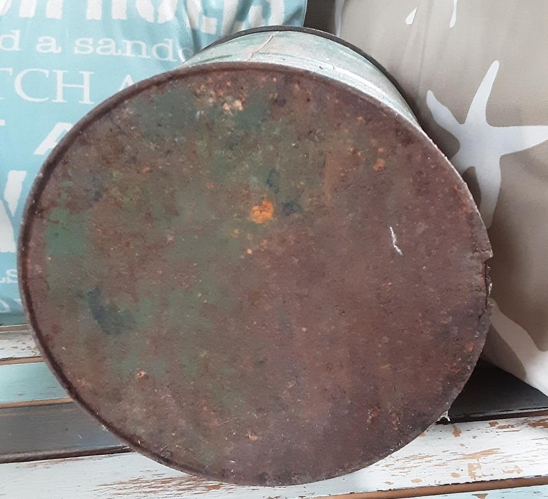 Antique Green Water Jug Cooler Thermos Glass Insides Etsy