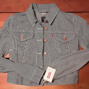 Levis Striped Jacket - Etsy