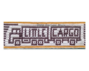 Bloque de crochet de mosaico superpuesto de Little Big Truck