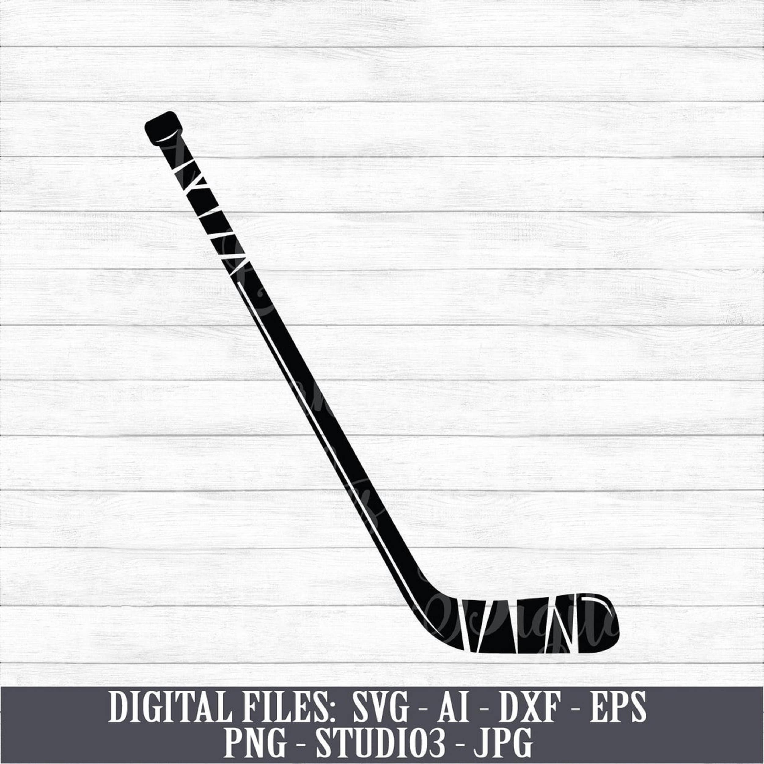 Hockey Stick Instant Digital Download svg ai dxf eps Etsy