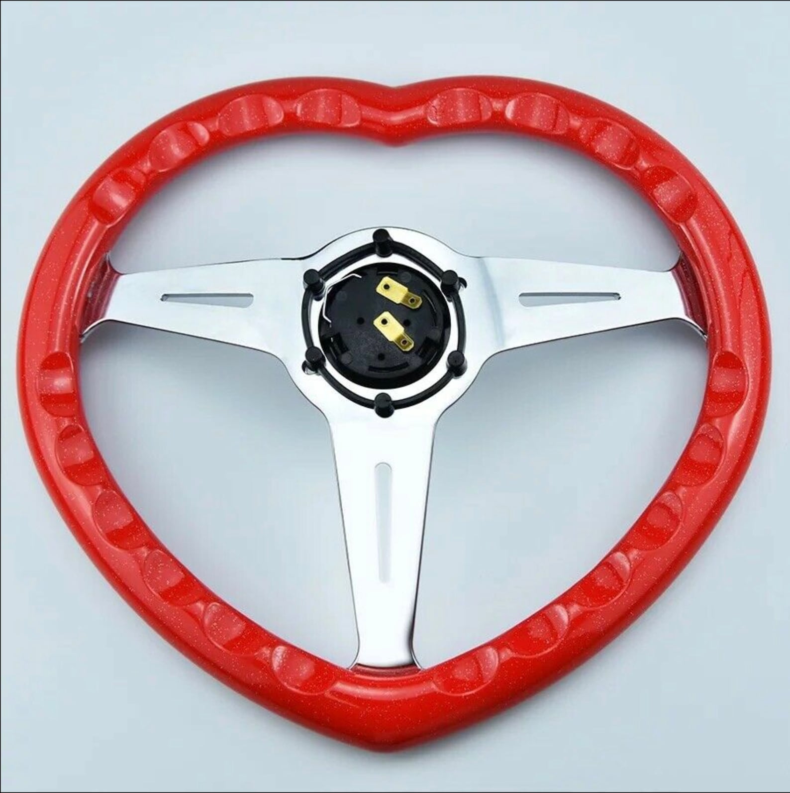 Japanese Heart Shaped Racing Steering Wheel Universal Car ABS Etsy UK