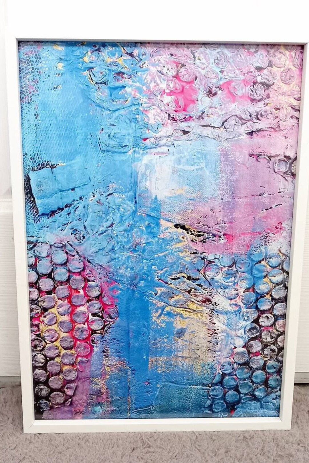 A3 Wall Art Colourful Abstract Wall Art A3 Print Wall Etsy