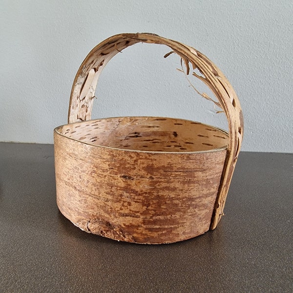 Birch Bark Baskets Etsy