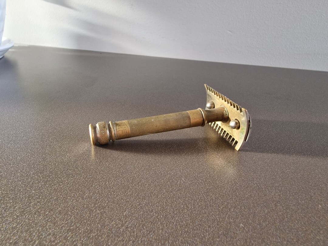 Vintage Razor Blade Nieso Vintage 1920s Safety Razor Retro - Etsy