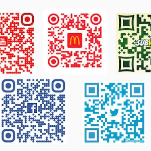 ロゴなしのカスタムカラーQRコード作成