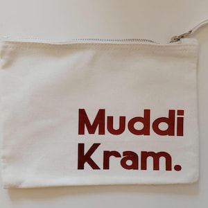 Kosmetiktasche Mama, Kulturbeutel Muddi, Schminktasche, Beautybag, Tasche, Bag, Muddi Bild 4