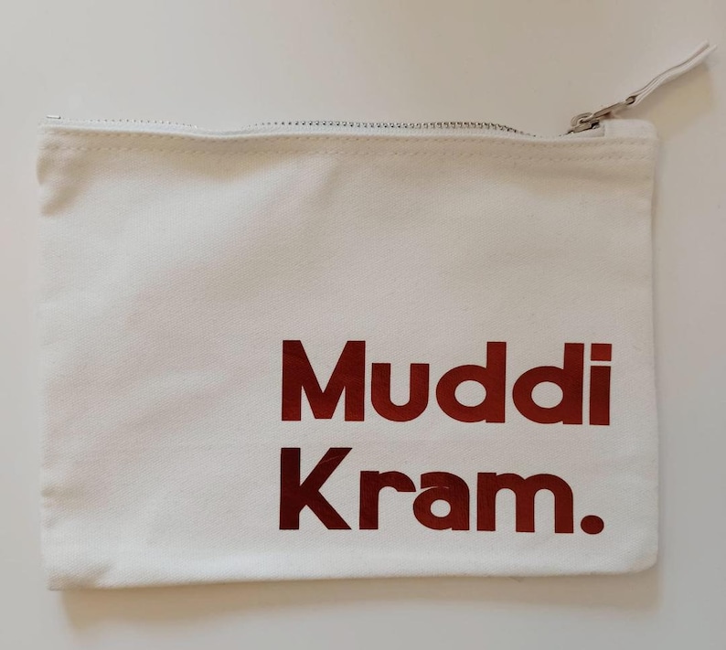 Kosmetiktasche Mama, Kulturbeutel Muddi, Schminktasche, Beautybag, Tasche, Bag, Muddi Bild 4