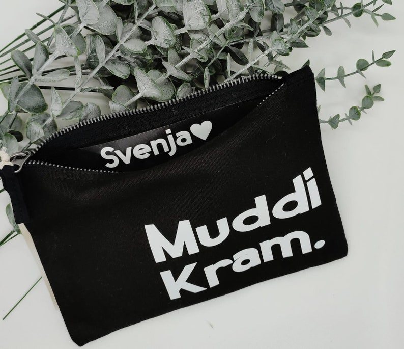 Kosmetiktasche Mama, Kulturbeutel Muddi, Schminktasche, Beautybag, Tasche, Bag, Muddi Bild 1