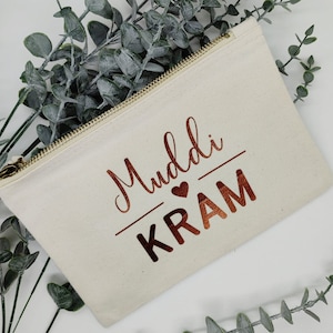Kosmetiktasche Mama, Kulturbeutel Muddi, Schminktasche, Beautybag, Tasche, Bag, Muddi