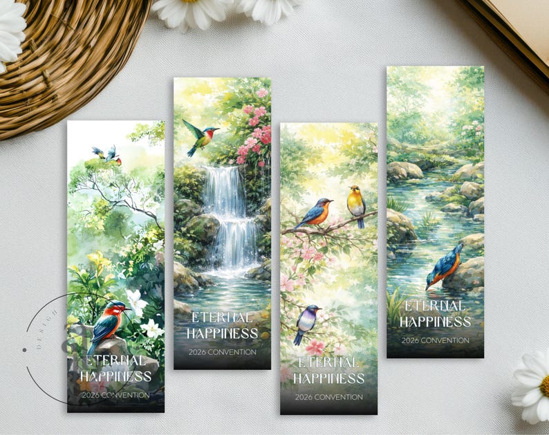 2026 JW Convention Printable Bookmarks Eternal Happiness, Assembly ...