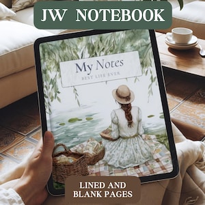 JW Meeting Study Digital Notebook, Hyperlinked pdf iPad, Samsung Notes, Convention, CO Visit Planner, JW Gifts for Sisters, jw Stationery