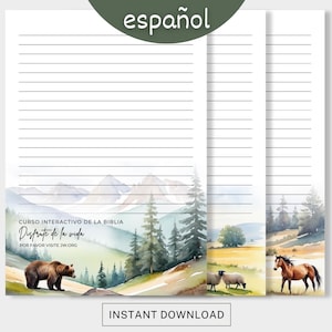 Papelería para cartas imprimibles de JW, invitación para estudio bíblico, tamaño A4 y carta de EE. UU., descarga de JW, membretes del ministerio, disfruta la vida para siempre