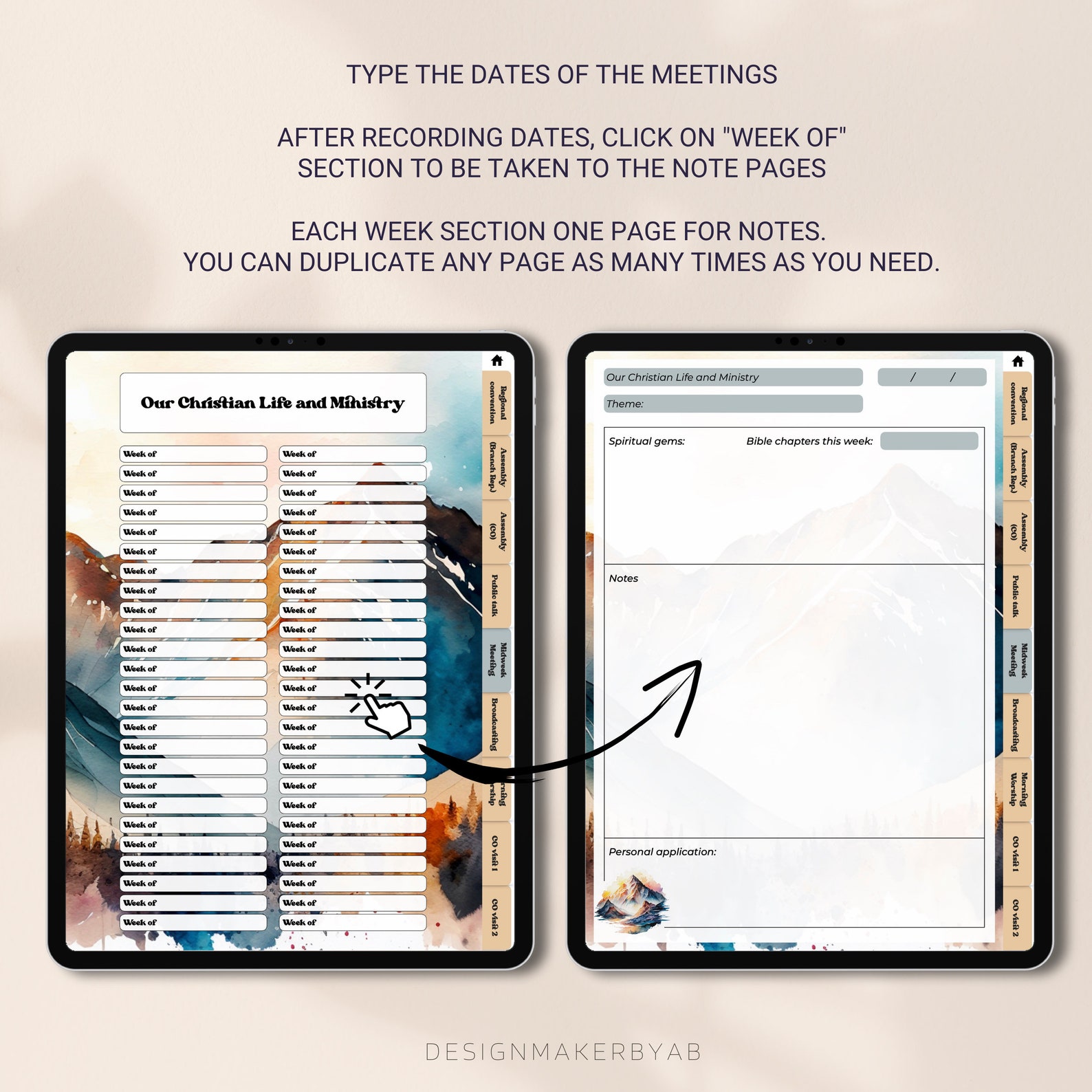 JW Meeting and Study Notebook, Samsung Notes, Meetings, Convention, Co ...