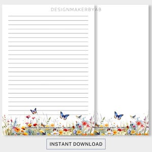 Papelería para cartas imprimibles de JW, invitación para estudio bíblico, tamaño A4 y carta de EE. UU., descarga digital de JW, membretes del ministerio, disfrute de la vida para siempre
