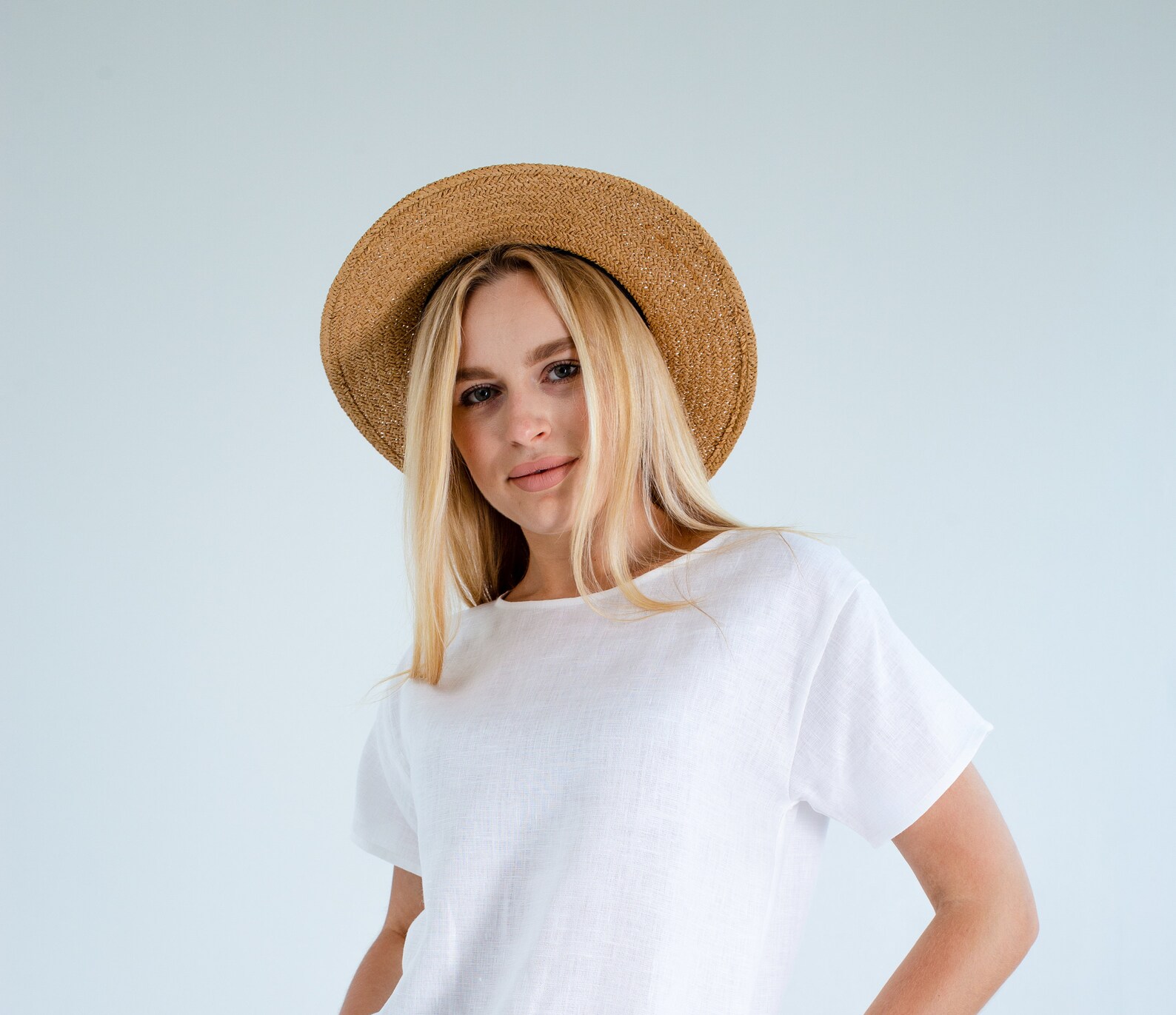 Linen tshirt women loose tshirt for women linen top Women Etsy