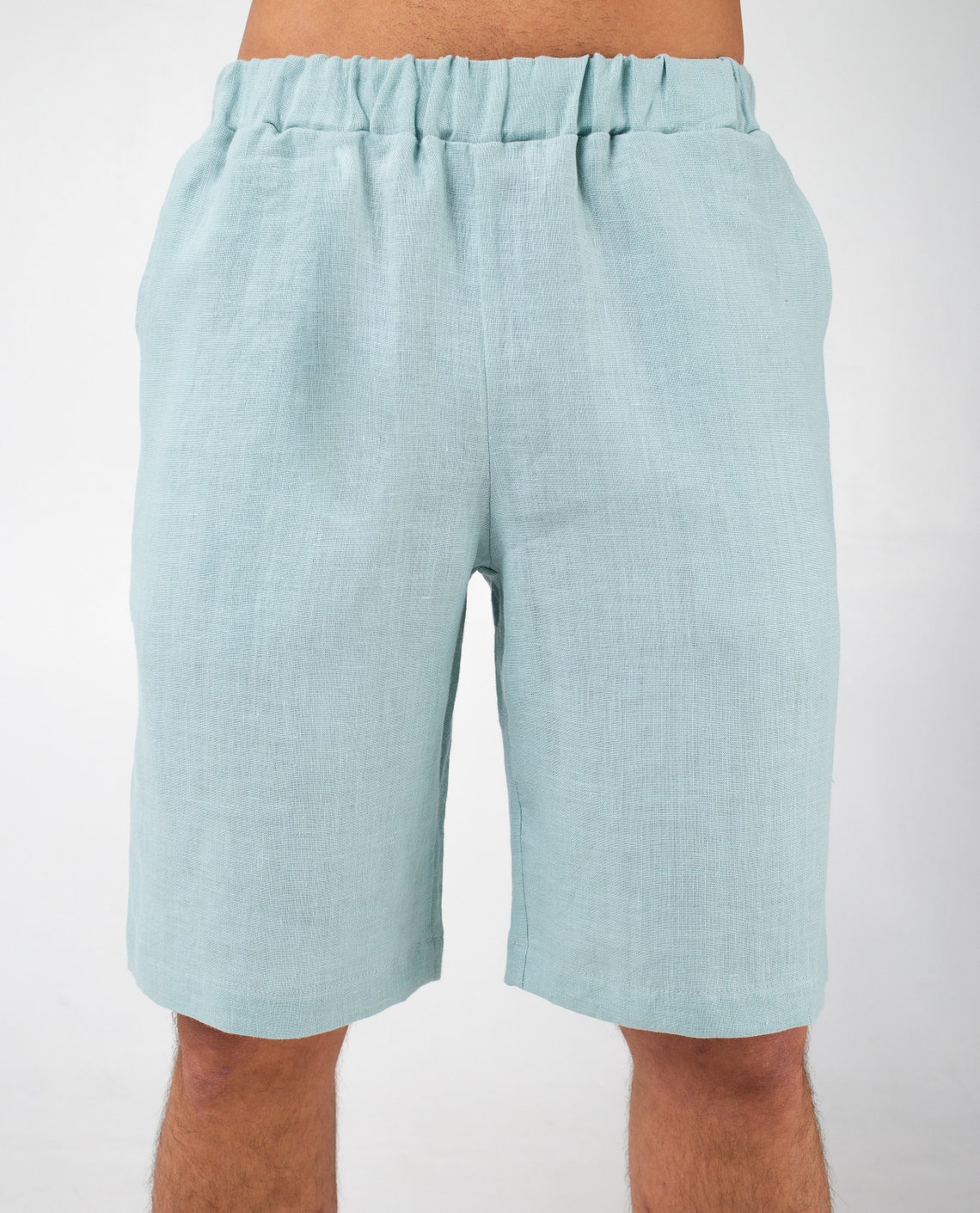 Mens linen shortsShorts for menLinen shorts with pockets Etsy